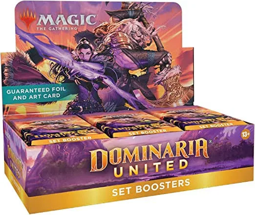 PREORDER Dominaria United Set Booster Box + Buy a Box promo